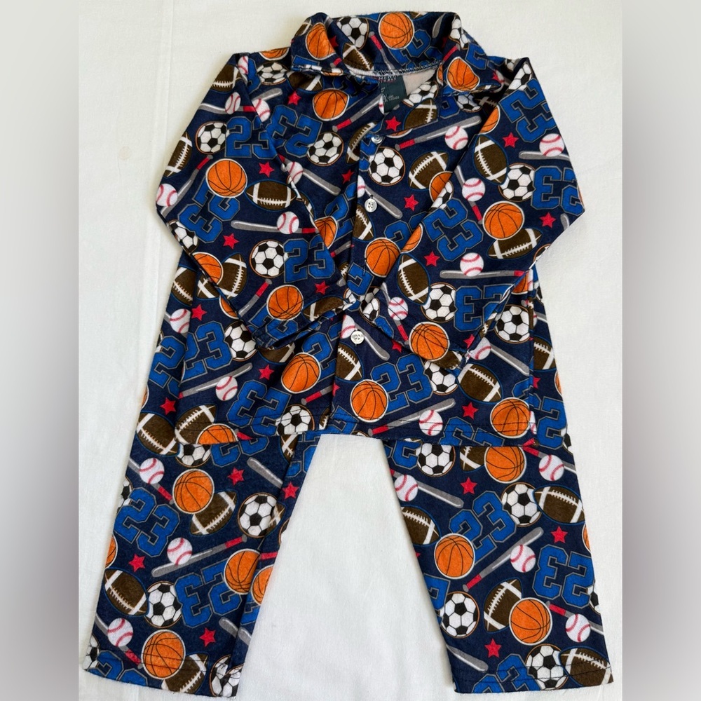 MAC HENRY ORIGINALS BOYS TWO PIECE PAJAMA SET - Picture 1 of 5